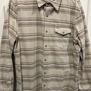 Criquet Double Cloth Flannel Pearl Snap